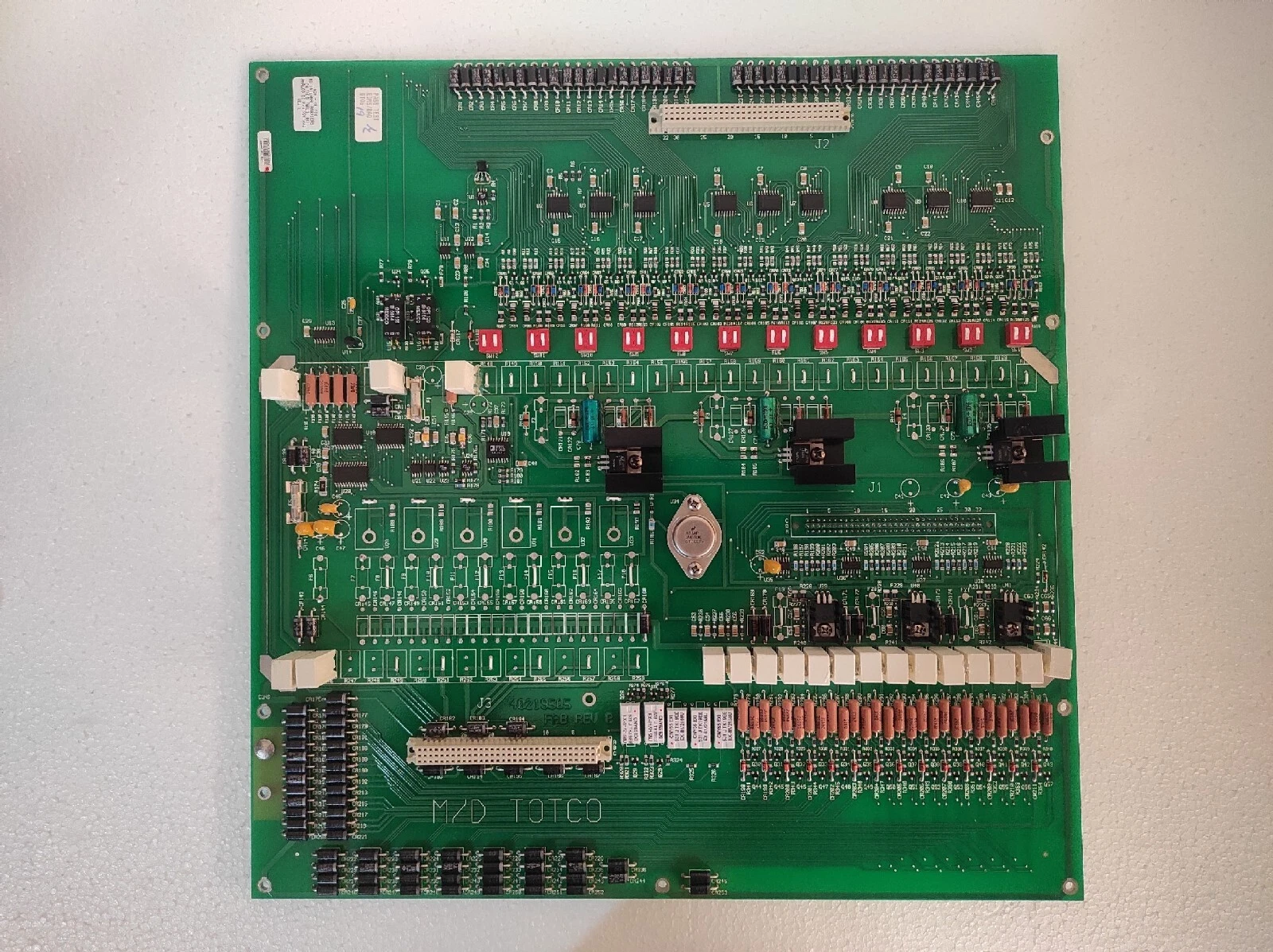MD Totco 220442-001 Drill Watch System Analogue, DAQ, W/o Barriers PCB Assy.